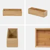 úložný box 22,5 x 7,5 x 6,5 cm bambusově hnědý Náhled obrázku produktu 9