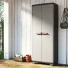 Keter Szafka z półkami Stilo szaro-czarna 173 cm Podgląd zdjęcia produktu 5