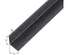 Alberts 489304 Winkelprofil | Aluminium, schwarz eloxiert | Produktbild-Vorschau 3