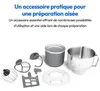 Robot da cucina MEDION (ciotola in acciaio inox da 5 litri, Anteprima dell’immagine prodotto 3