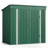 BEALIFE Kovová záhradná búda 195x130x180 cm s podstavcom a Náhľad obrázku produktu 2