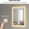 Lustro łazienkowe Heilmetz 60x80cm Lustro z oświetleniem Podgląd zdjęcia produktu 3