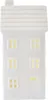 LED keramický domeček, 16 cm, 1x CR2032, vnitřní, teplá bílá, časovač Náhled obrázku produktu