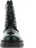 A close-up, front-facing view of a single green boot. Produktbild-Vorschau
