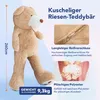 Riesenteddybär XXL 260cm - Kuscheltier Plüschbär Kuschelbär Produktbild-Vorschau 3