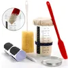 Sauerteig Starter Set Glas, Brotfermentierglas mit Produktbild-Vorschau 1
