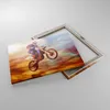 Bild auf Leinwand - Leinwandbild - Motor Sport Helm - Produktbild-Vorschau 2