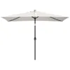 vidaXL Sonnenschirm 200 x 300 cm Sandweiß rechteckig -  Produktbild-Vorschau 10