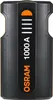 A product shot of a black and orange jump starter power bank. Náhled obrázku produktu