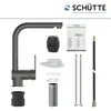 SCHÜTTE Küchenarmatur LONDON mit Geschirrbrause, Wasserhahn Produktbild-Vorschau 5