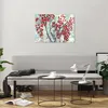 Bilder auf glas - Einteilig - Rot Blätter Zweige - 70x50cm Produktbild-Vorschau 6