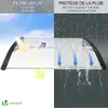 VOUNOT® Vordach für Haustür, 120 x 80 cm Transparentes Produktbild-Vorschau 3