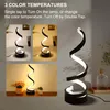 LED‑Tischlampe Spiralform, USB‑Schreibtischlampe, Produktbild-Vorschau 7