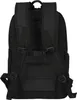 The back view of a black rucksack. Anteprima dell’immagine prodotto