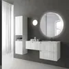 Zrkadlová skrinka s osvetlením Talos Silver Picasso Style Anteprima dell’immagine prodotto 3