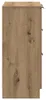 vidaXL Credenza Artisan in rovere 60x30x70 cm Materiale a Anteprima dell’immagine prodotto 5
