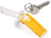 A key and two parts of a key organizer are shown on a white background. Náhľad obrázku produktu