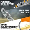 Safetytex Doppel Endfitting für Airlineschiene 4 Stück Produktbild-Vorschau 4