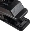 A close-up view of a black plastic clip-on fan for a car. Anteprima dell’immagine prodotto