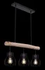 Globo Lighting lampada a sospensione in metallo nero, 3x Anteprima dell’immagine prodotto 16