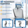 Chaise de bureau YARDIN, grise, ergonomique, avec Voir les images du produit 3