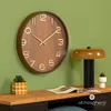 Atmosphera Wanduhr/wanduhr - Woody - Dia 55 cm - Holz - Produktbild-Vorschau 2