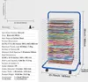 SucceBuy Art Trockengestell - 25 herausnehmbare Regale, Produktbild-Vorschau 7