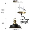 Asletl Hängelampe Industrial Metall Ø40cm, Küchenlampe Produktbild-Vorschau 4