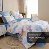 Bettwäsche Set mit Bettlaken, Lux Satin, 100% Baumwolle, Produktbild-Vorschau 1
