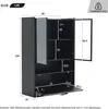 MODFU Moderne Vitrine mit 16-farbige LED-Beleuchtung Produktbild-Vorschau 8
