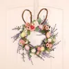 Osterkranz Deko Ostern Osterkranz mit Blumen und Eiern Produktbild-Vorschau 4
