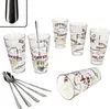 6x Candy Latte Macchiato Gläser 300ml + 6x Style Art Löffel Produktbild-Vorschau 2