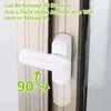 4er-Pack Türschlösser Riegel Griffschlösser Home Security Produktbild-Vorschau 2
