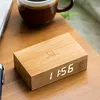 Gingko Wecker Uhr FLIP CCLICK CLOCK bambus Produktbild-Vorschau 4