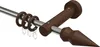 Interdeco Gardinenstange / Vorhangstange Edelstahl / Produktbild-Vorschau 1