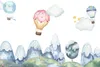 Muralo XXL Selbstklebende FOTOTAPETE Huegel Ballons Schnee Produktbild-Vorschau 2