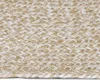 vidaXL Alfombra de área, color natural y blanco, 80 x 400 Vista previa de la imagen del producto 6
