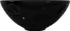 Lavabo in Vetroceramica rotondo nero Anteprima dell’immagine prodotto 4