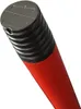 Close-up of the threaded end of a red handle with a black threaded section and a gray cap. Anteprima dell’immagine prodotto