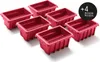 Coolinato Silikon Mini-Stollen-Set 6tlg. ROT Produktbild-Vorschau 3