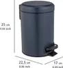 Kosmetik Treteimer Leman Dunkelblau 3 L Produktbild-Vorschau 4