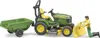bworld John Deere Aufsitzrasen mäher, Anhänger + Gärtner Produktbild-Vorschau 8