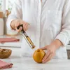 WELLHAUS Vykrajovač na ovoce z nerezové oceli s černou Náhled obrázku produktu 9