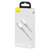 Baseus CATLGD-02 cavo lightning 1 m Bianco Anteprima dell’immagine prodotto 7