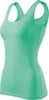 Damen-Tanktop, 95% Baumwolle, 5% Elasthan, unbedruckt, Produktbild-Vorschau 3
