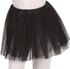 Schwarzer Tüll-Tutu-Rock, Tänzerkostüm, 30 cm Produktbild-Vorschau 3