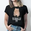Mr. & Mrs. Panda Größe L T-Shirt Bär Verlust - Schwarz - Produktbild-Vorschau 3