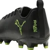 Puma FUTURE 8 PLAY FG/AG Jr PUMA BLACK-FIZZY LIGHT-GREEN T Produktbild-Vorschau 8