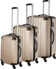 Set de 3 Valises Trolley Rigides - ABS - champagne Voir les images du produit 1