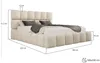 Emlar Polsterbett Tessa 160x200 cm - Bubble Bett mit Produktbild-Vorschau 6